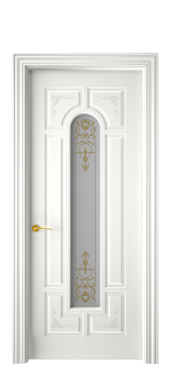 Готика 2/2 ДО | Белая эмаль