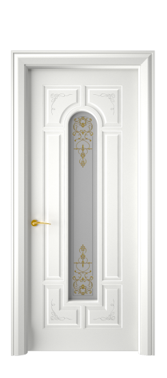 Готика 2/2 ДО | Белая эмаль