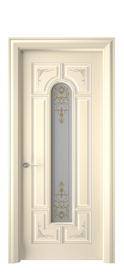 Готика 2/2 ДО | Слоновая кость патина серебро