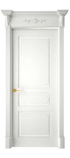 Классика 5 ДГ | Белая эмаль