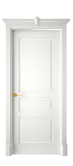 Классика 5 ДГ | Белая эмаль