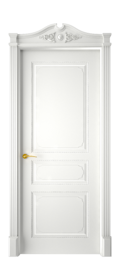 Классика 5 ДГ | Белая эмаль