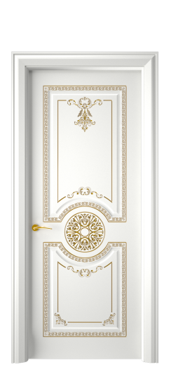 Версаль ДГ | Белая эмаль патина золото