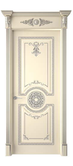 Версаль ДГ | Слоновая кость патина серебро