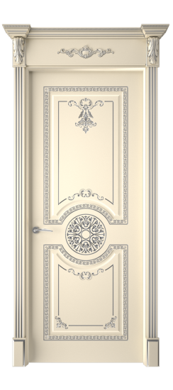 Версаль ДГ | Слоновая кость патина серебро