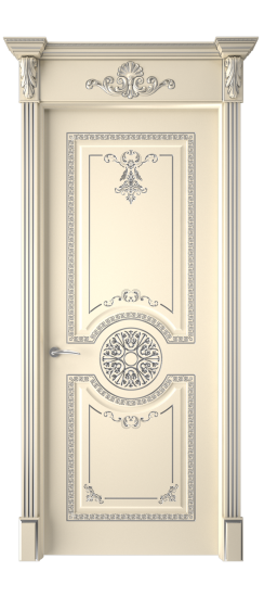 Версаль ДГ | Слоновая кость патина серебро