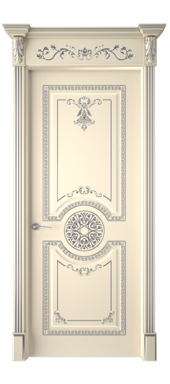 Версаль ДГ | Слоновая кость патина серебро