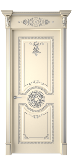 Версаль ДГ | Слоновая кость патина серебро