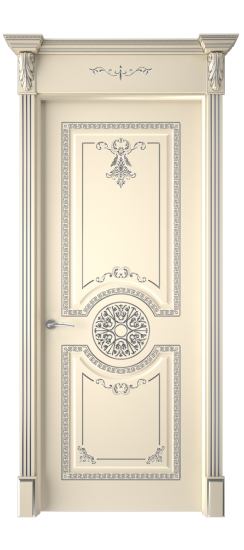 Версаль ДГ | Слоновая кость патина серебро