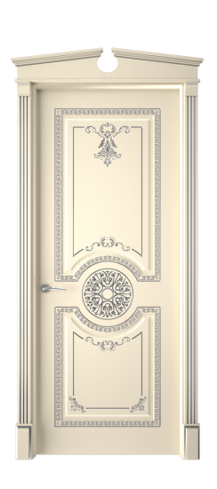 Версаль ДГ | Слоновая кость патина серебро