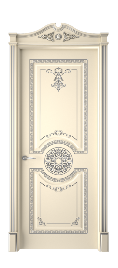 Версаль ДГ | Слоновая кость патина серебро