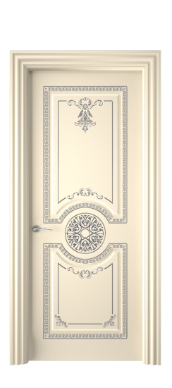 Версаль ДГ | Слоновая кость патина серебро