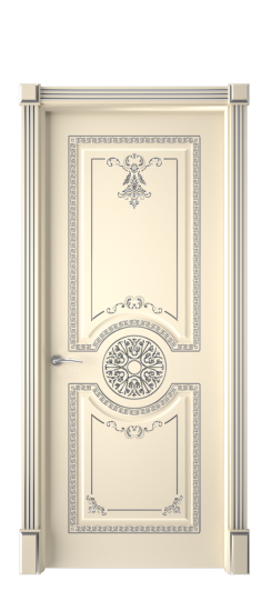 Версаль ДГ | Слоновая кость патина серебро