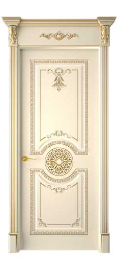 Версаль ДГ | Слоновая кость патина золото