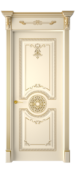 Версаль ДГ | Слоновая кость патина золото