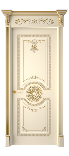 Версаль ДГ | Слоновая кость патина золото
