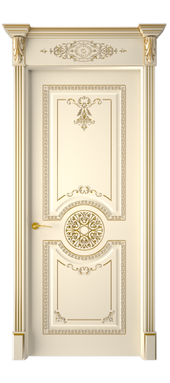 Версаль ДГ | Слоновая кость патина золото