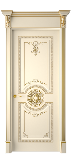 Версаль ДГ | Слоновая кость патина золото