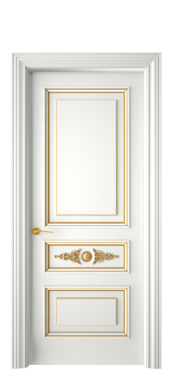 Кардинал ДГ | Белая эмаль патина золото