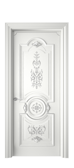 Каролина ДГ | Белая эмаль патина серебро