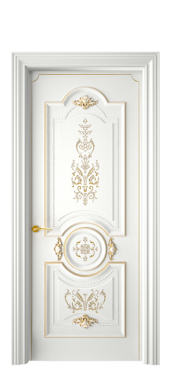 Каролина ДГ | Белая эмаль патина золото