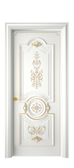 Каролина ДГ | Белая эмаль патина золото