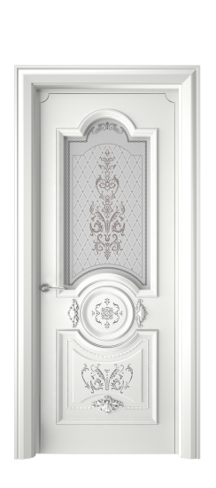 Каролина ДО | Белая эмаль патина серебро