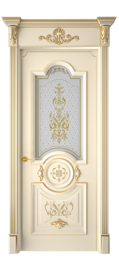 Каролина ДО | Слоновая кость патина золото