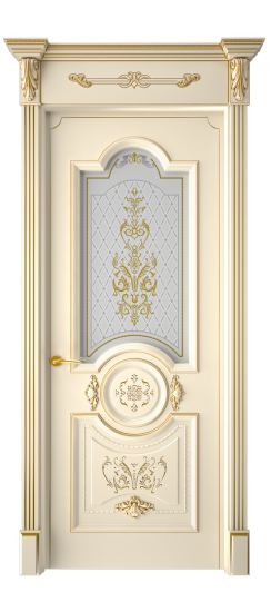 Каролина ДО | Слоновая кость патина золото