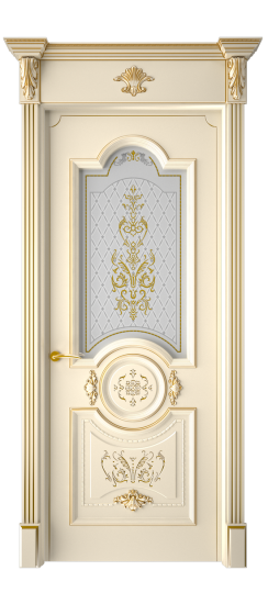 Каролина ДО | Слоновая кость патина золото