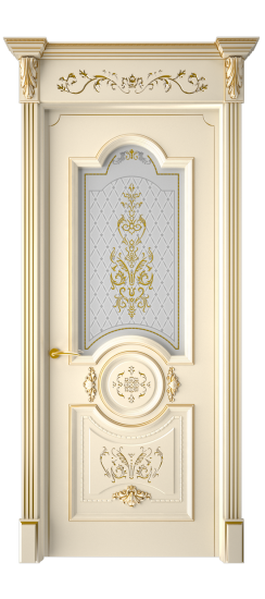 Каролина ДО | Слоновая кость патина золото