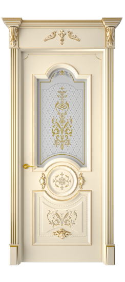 Каролина ДО | Слоновая кость патина золото