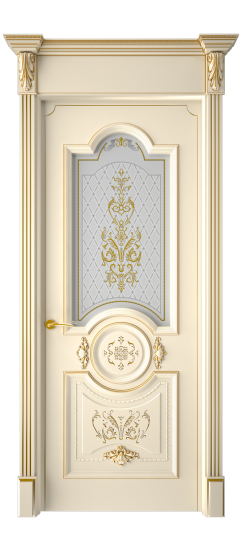 Каролина ДО | Слоновая кость патина золото