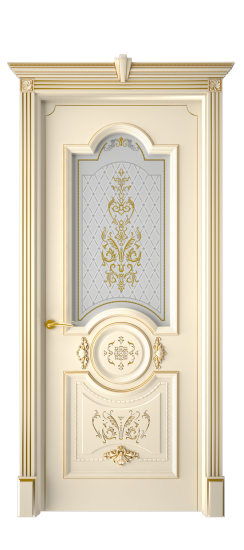 Каролина ДО | Слоновая кость патина золото