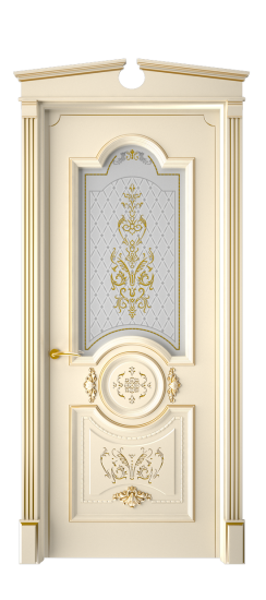 Каролина ДО | Слоновая кость патина золото