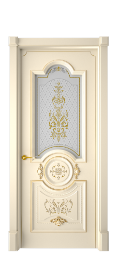 Каролина ДО | Слоновая кость патина золото