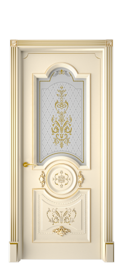 Каролина ДО | Слоновая кость патина золото