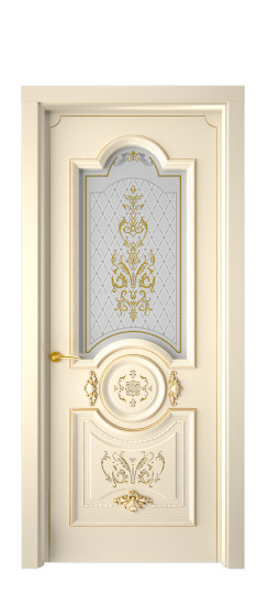 Каролина ДО | Слоновая кость патина золото