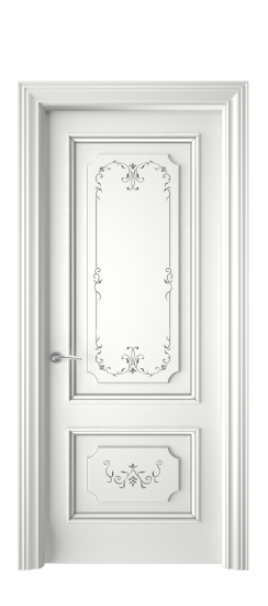 Лорд ДГ | Белая эмаль патина серебро