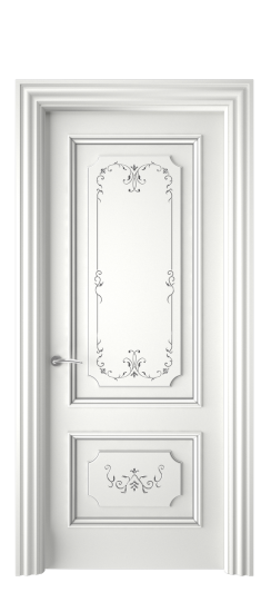 Лорд ДГ | Белая эмаль патина серебро