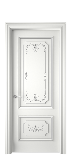 Лорд ДГ | Белая эмаль патина серебро