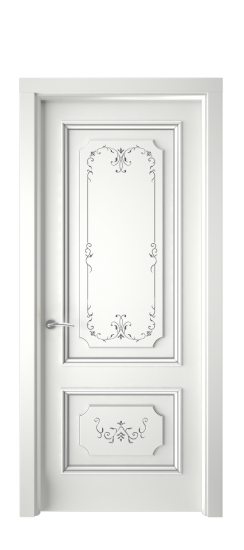 Лорд ДГ | Белая эмаль патина серебро