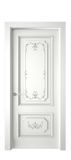 Лорд ДГ | Белая эмаль патина серебро