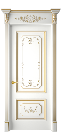 Лорд ДГ | Белая эмаль патина золото