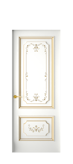 Лорд ДГ | Белая эмаль патина золото