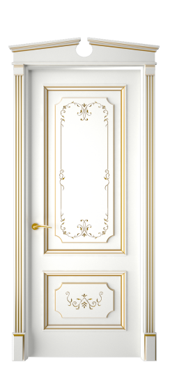 Лорд ДГ | Белая эмаль патина золото