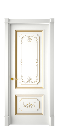 Лорд ДГ | Белая эмаль патина золото