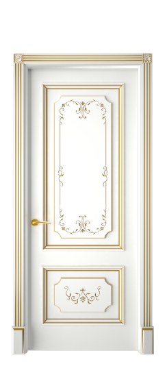 Лорд ДГ | Белая эмаль патина золото