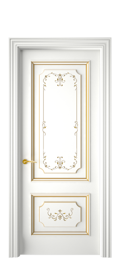 Лорд ДГ | Белая эмаль патина золото