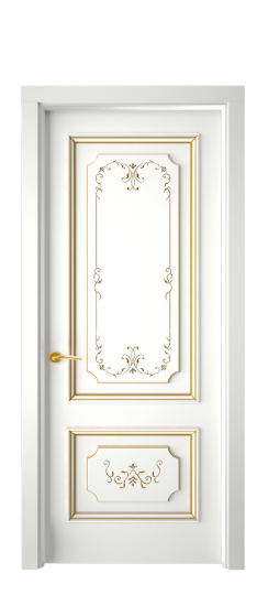 Лорд ДГ | Белая эмаль патина золото